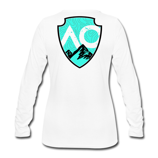 Women's Fantastic BLUE Premium Long Sleeve T-Shirt - white