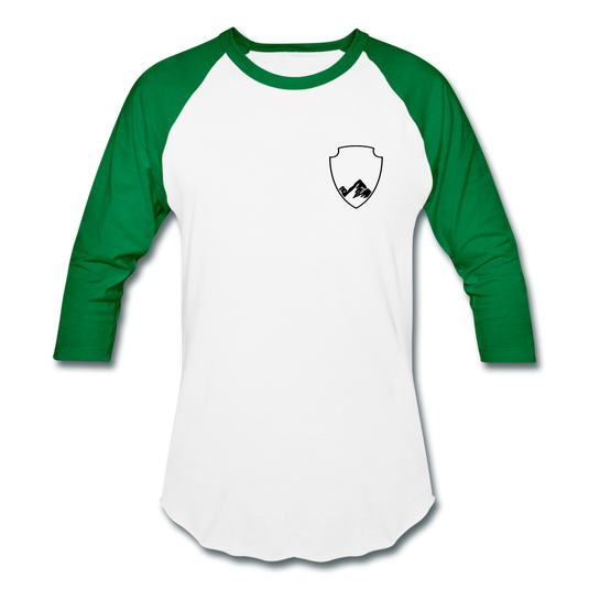 Original logo ONE Baseball T-Shirt - white/kelly green